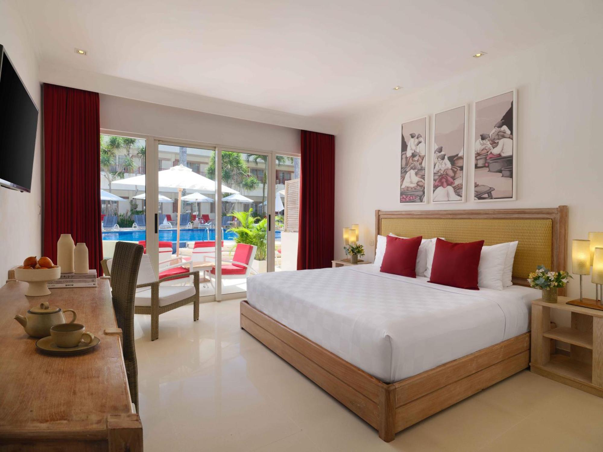 บลู-ซี รีสอร์ต บาย ดับเบิล-ซิกซ์ Hotel เซมินยัค ภายนอก รูปภาพ